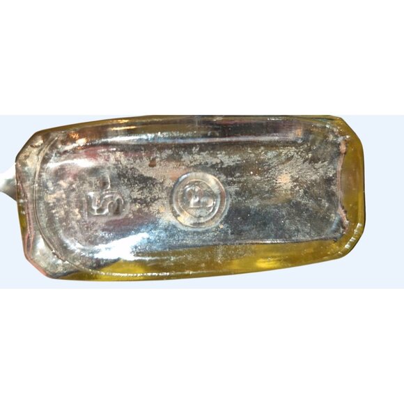 Antique Glass Bottle Embossed Dr. Caldwell Clear Cork - Picture 8 of 9